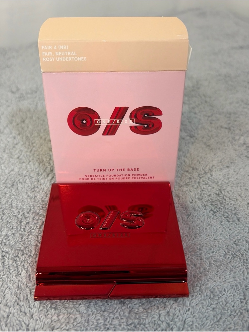 ONE/SIZE Versatile Foundation Powder - Fair 4 (NR) neutral rosy undertones BNIB!